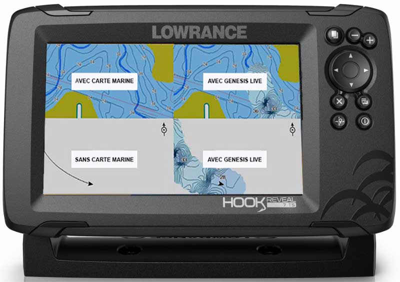 Lowrance Hook Reveal 7 TripleShot - Predatorfishing.be